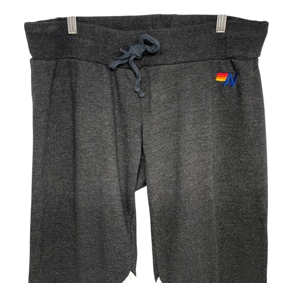 Aviator Nation Glider Black & White Color Block Joggers Women’s Medium - Picture 8 of 16